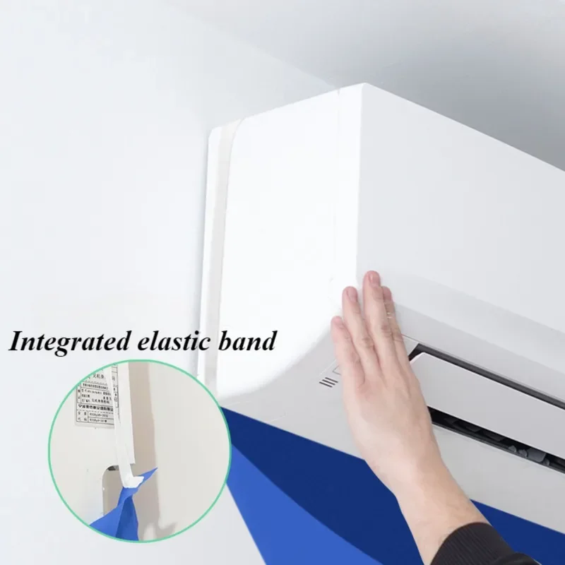 100cm Thickened Cleaner Air Coditioning Cleaning Cover Bag PVC with Water Pipe Home 1-1.5P Split Hanging Air Conditioner Tools