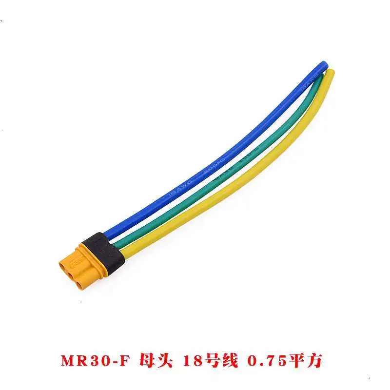 1 Stück XT60H-F Verbindungsleitung Mr30u Stecker und Buchse Modellflugzeug Xt90 Stecker Xt30 Elektrisch Einstellbarer Lithium-Akku – Detail 10