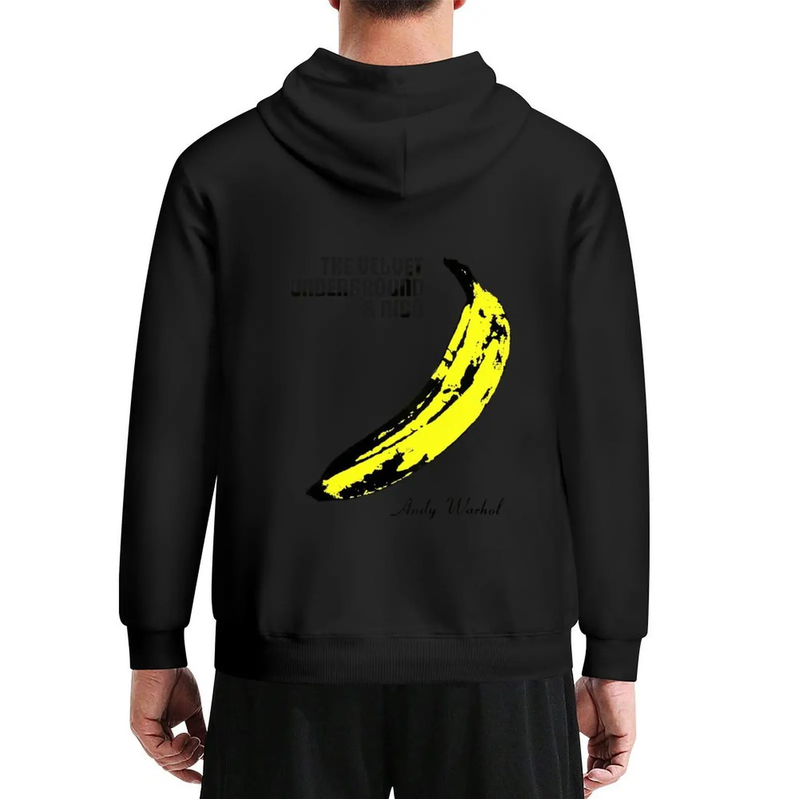 

Andy Warhol velvet Underground Hoodie men's winter sweater men's clothing korean autumn clothes clothes for men hoodie men