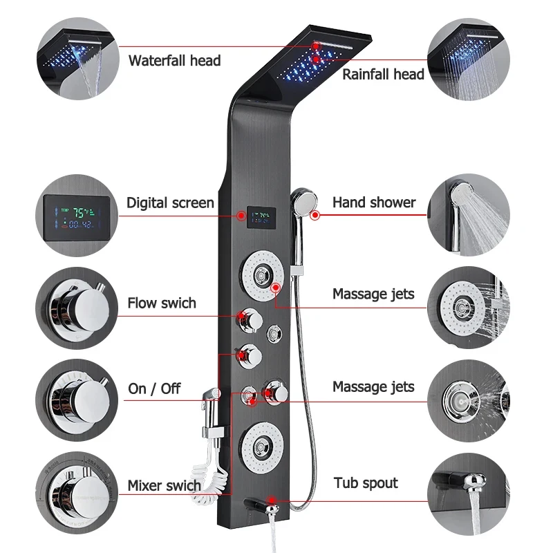 Thumbnail 3 - #8 Ranked Shower Columns Picks in 2026