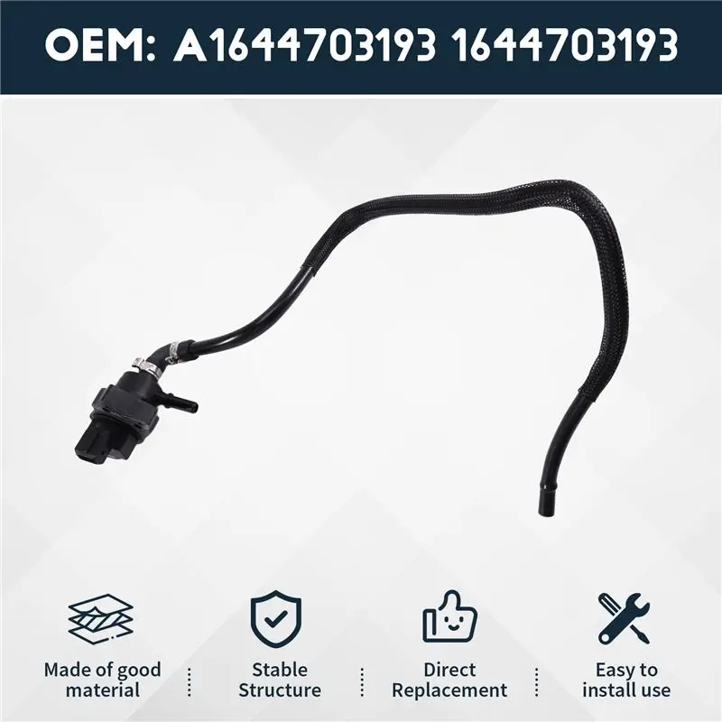 Vapor Canister Purge Valve A1644703193 Car Replacement Part For Mercedes Benz ML Class W164 GL Class X164 2005-2012 1644703193