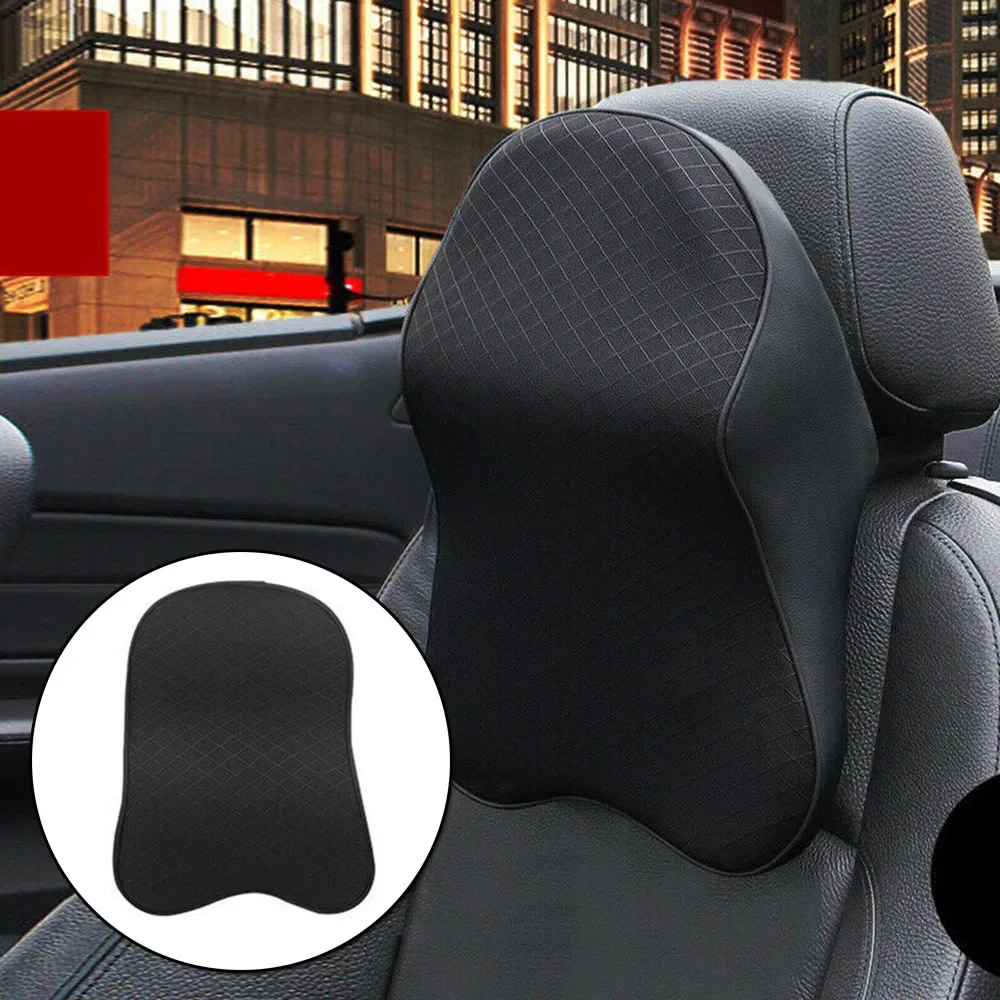 

Car Neck Headrest Pillow Car Accessories Cushion Auto Seat Head Support Neck Protector Automobiles Seat Neck Rest Memory Cotton