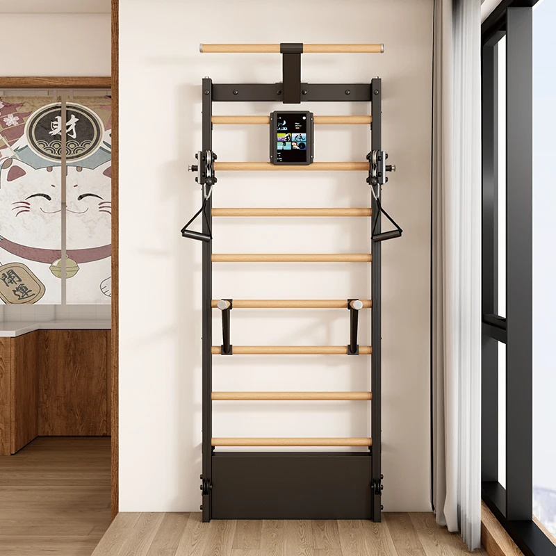 

Multi Trainer Intelligent Adjust Driven Horizontalbar Home Gym Fitness Wall Mounted Yoga Set Swedish Ladder with Touch Screen