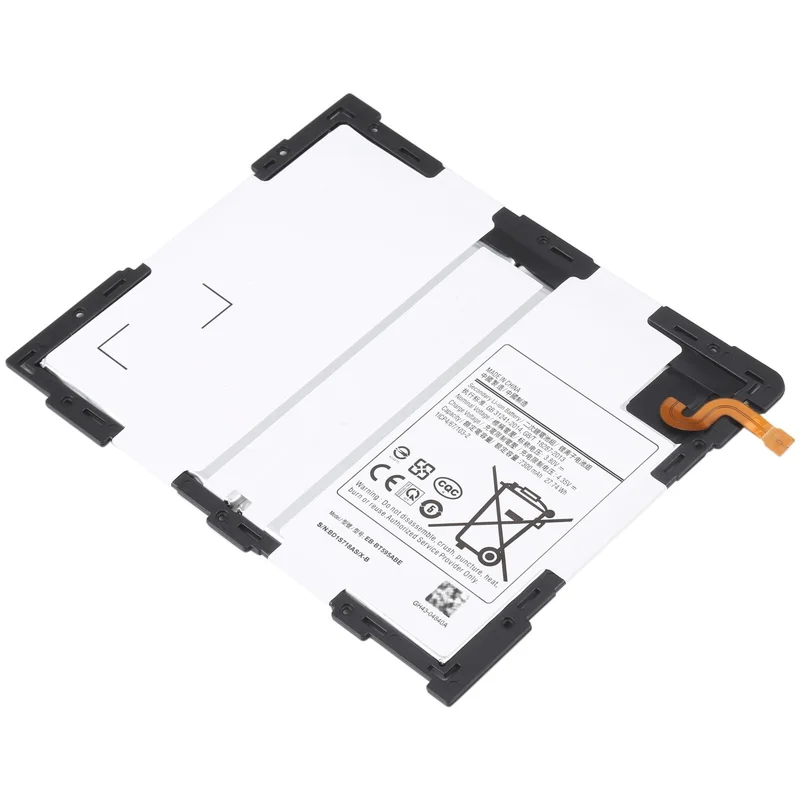 For Samsung Galaxy Tab A2 10.5 SM-T590 7300mAh EB-BT595ABE Battery Replacement
