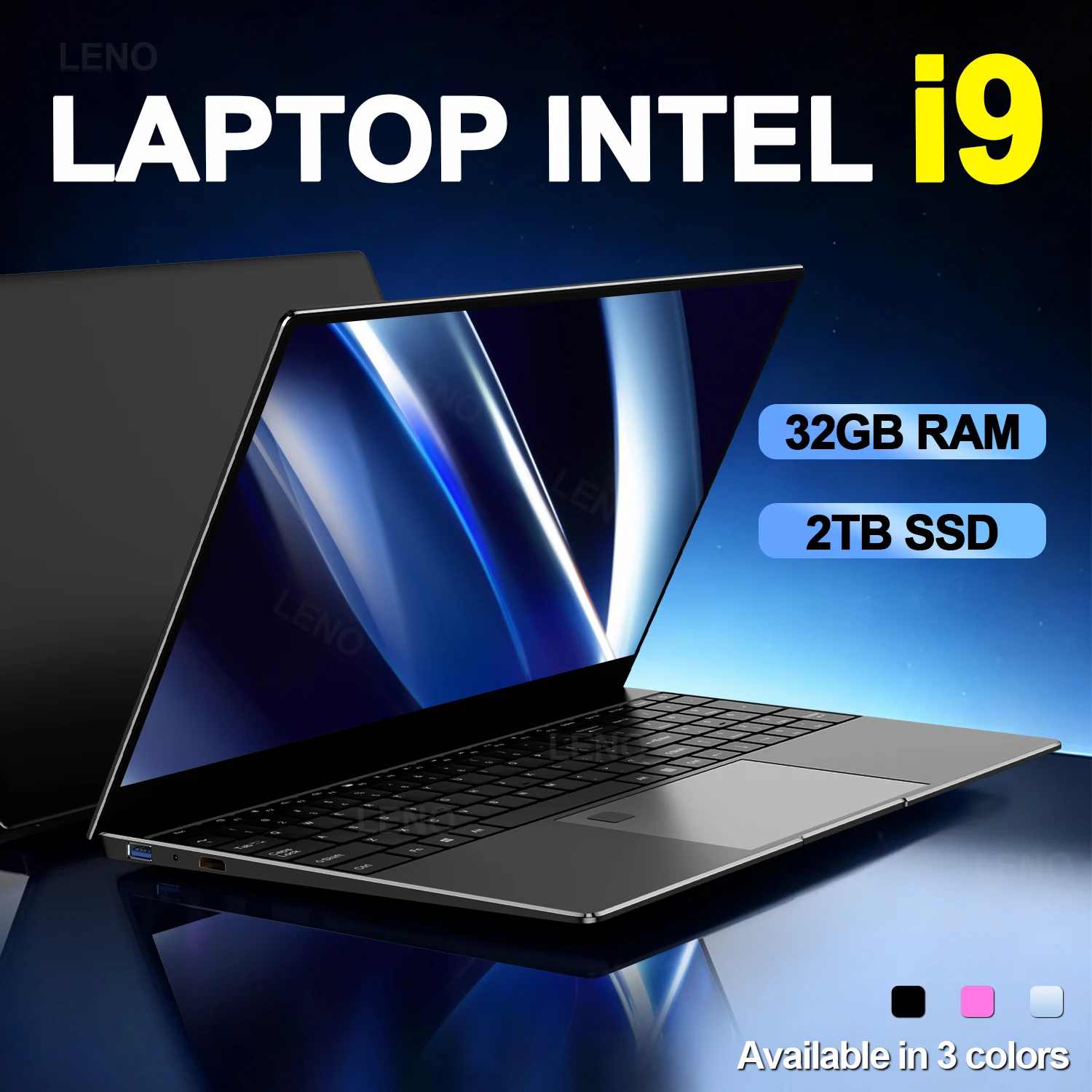 

Ноутбук LENO 15,6 дюйма, Windows 11, 32 ГБ, 2 ТБ, Intel Core i9 9900, 1920*1080 HD, игровой компьютер, ПК для геймеров, офисный ультратонкий ноутбук