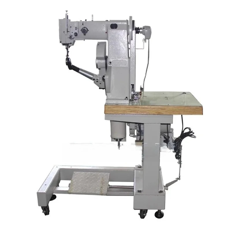 Sneaker Side Stitching Machinery Desktop Leather Shoe Inner Thread Sewing Machine Sole Shoe Electric Threading Device With Table