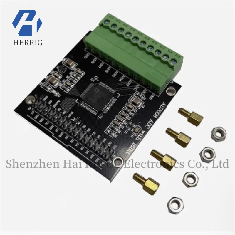 

AD7606 multi-channel AD data acquisition module 16-bit ADC 8-way synchronous voltage sampling frequency 200KHz