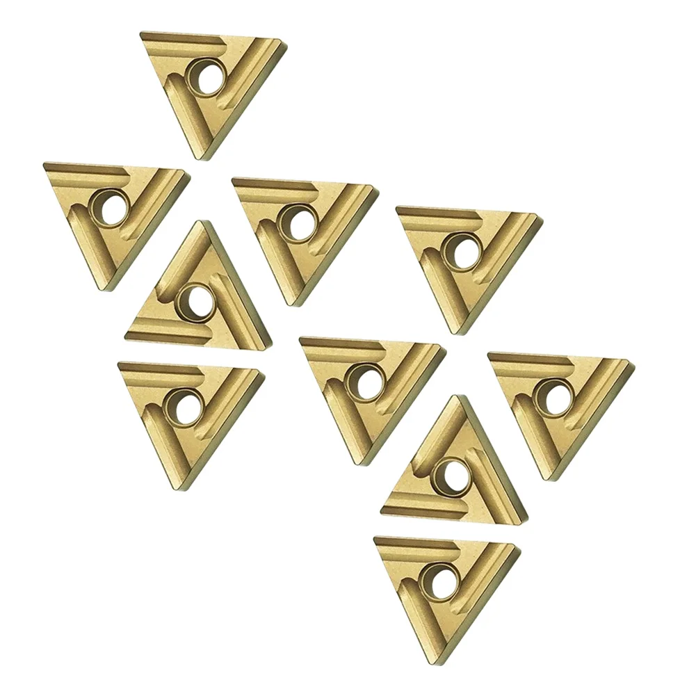 Set di 10 inserti TNMG160404 TNMG331 per torni CNC Utensili ottimali per lavorazione acciaio, acciaio inossidabile e ferro