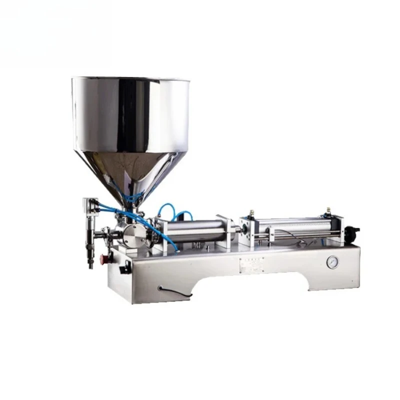 

Professional manual operation plastic cup peanut butter jam cream paste filling machine