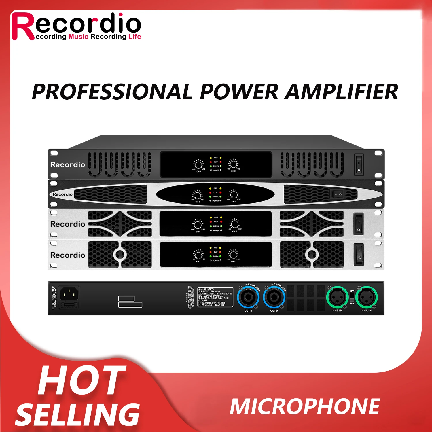 

GAP-D2810 Performance Two Channel Professional 600W * 2 Audio Amplifier D-Class Amplifier Board DJ Stage Amplifier