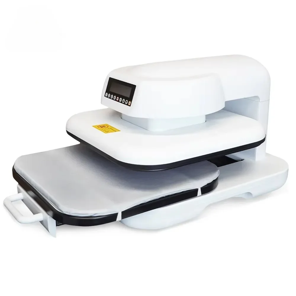 Best Selling Integrated Molding Shell Heat Press Machine Full Auto Tshirt Hot Printing Heat Press for Tshirt