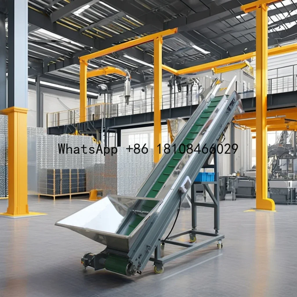 

Competitive Price Conveyor Belt Machinery Small Plastic House Feeder Plastic Feeder Machine