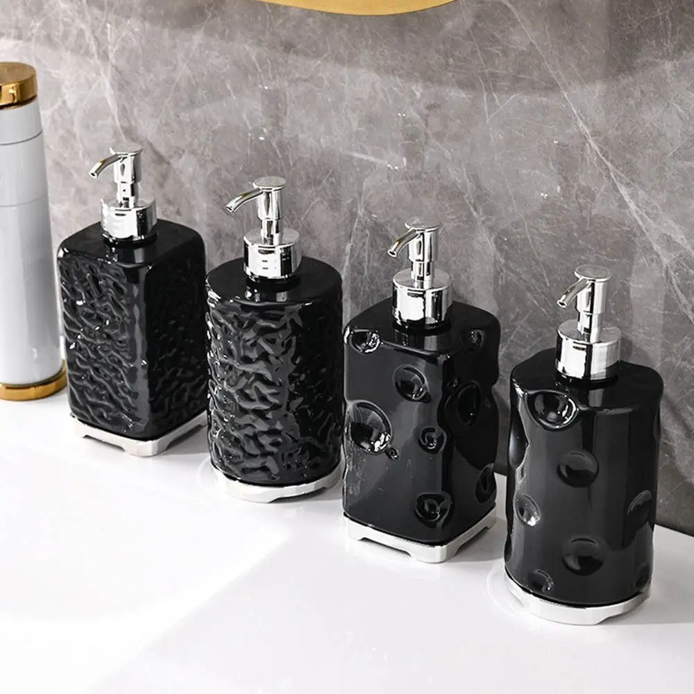 

Portable Reusable Bathroom Soap Dispenser Clear Press Type Wash Dispenser Bottle Refillable Empty Hand Pump Dispenser Home