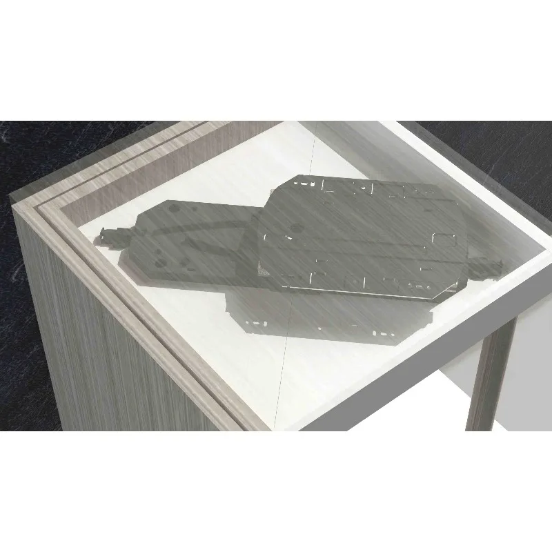G400 Professional Grade Steel Cabinet Hardware Soft Closing Nickel Plated 100kg Load Capacity for Office Living Room Home Office