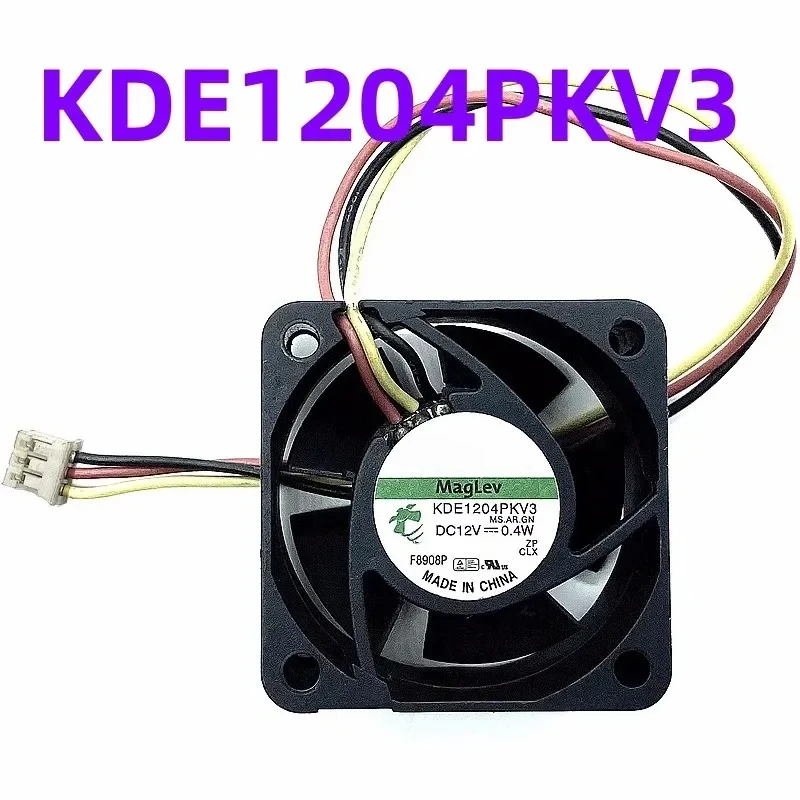 KDE1204PKV3 12V 0.03A 0.4W 17DBA 4800RPM 40 * 40 * 20MM Power Fan Original Dual Ball Inverter Inverter Cabinet Fan