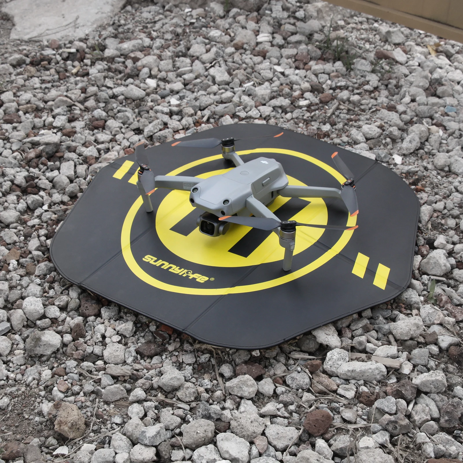 Máy Bay Không Người Lái Bãi Đổ Bộ Cho DJI AVATA FPV MAVIC 3 Cổ Điển MINI 3/2/SE 2 Mặt Màu 60cm Tarmac Da PU Lót Máy Bay Không Người Lái Phụ Kiện