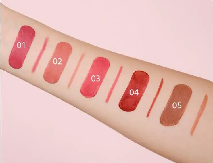 RMT ダブルヘッドリップスティック マットリップグレイズ ヌードリップライナー