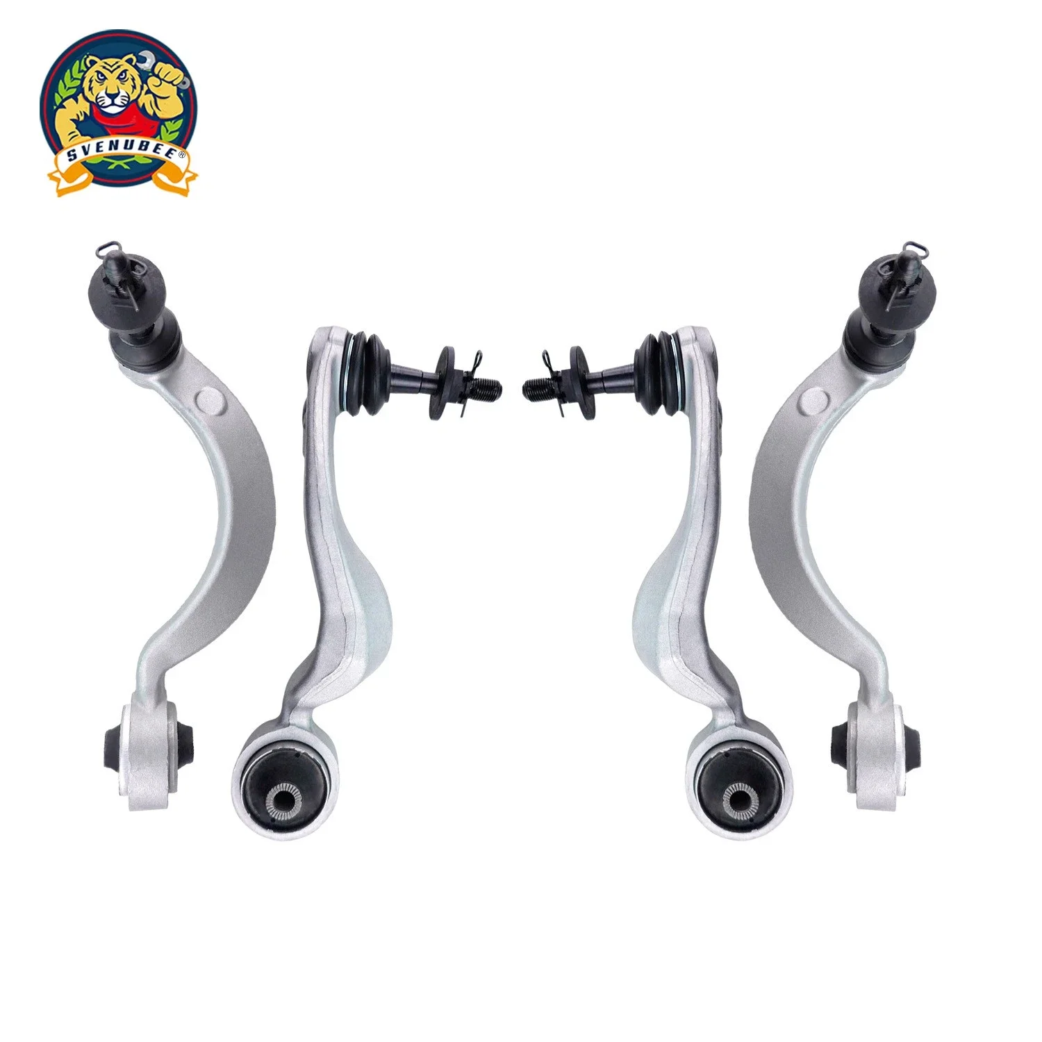 Svenubee Front Upper Forward & Rearward Control Arm 4Pcs Kits for Lexus LS460 2007 2008 2009 2010 2011 2012 - 2017 4861059095