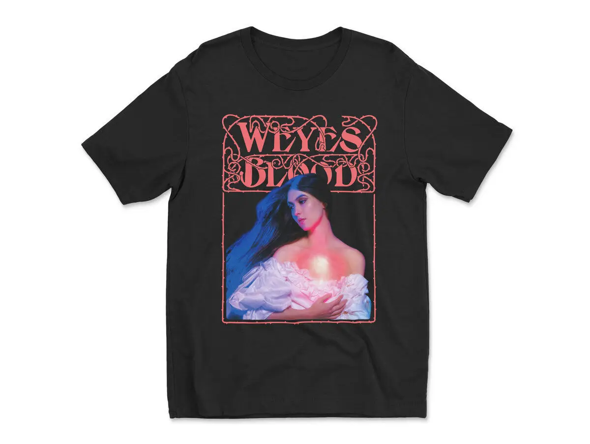 Weyes Blood Hearts Aglow Short Sleeve Black All Size Shirt QQ1412