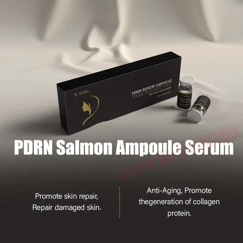 

Набор ампул-эссенций с ДНК лосося PDRN для восстановления кожного барьера, увлажнения, отбеливания и омоложения кожи, 10 мл