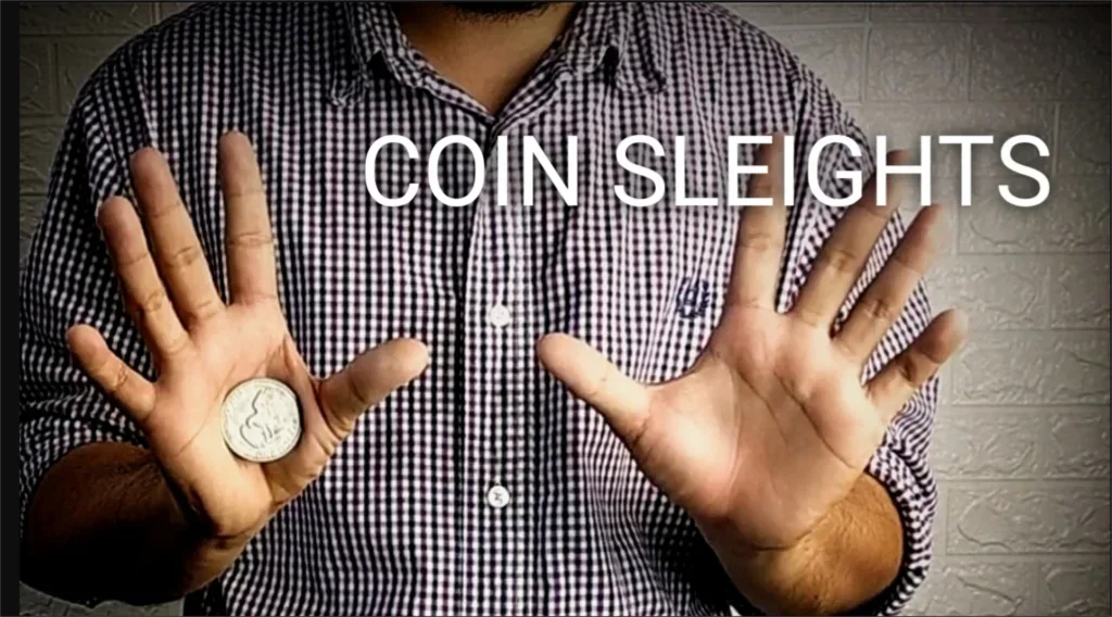 COIN SLEIGHTS: COMPLETE VANISHES by Rogelio Mechilina  -Magic tricks