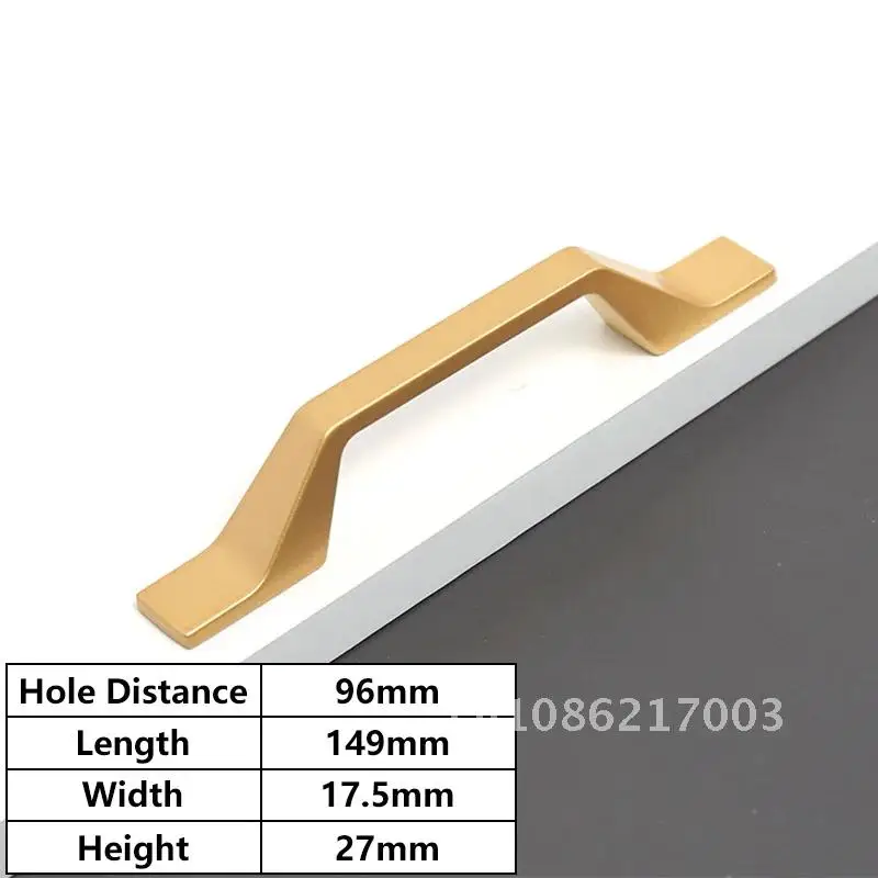 

Aluminum Alloy European Style Kitchen Cupboard Drawer Furniture Handle Hardware Cabinet Door Handles Knobs