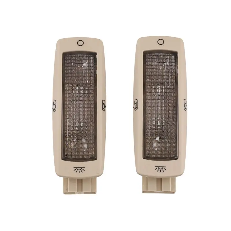 A30F-2PCS Rear Reading Map Dome Light Ceiling Lamp For VW Golf Passat 1998-2005 Beetle Bora 3BD947291
