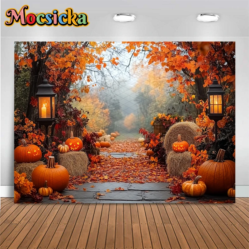 Mocsicka الخريف التصوير خلفية  - مراجعة Photography Yellow Light وسعره