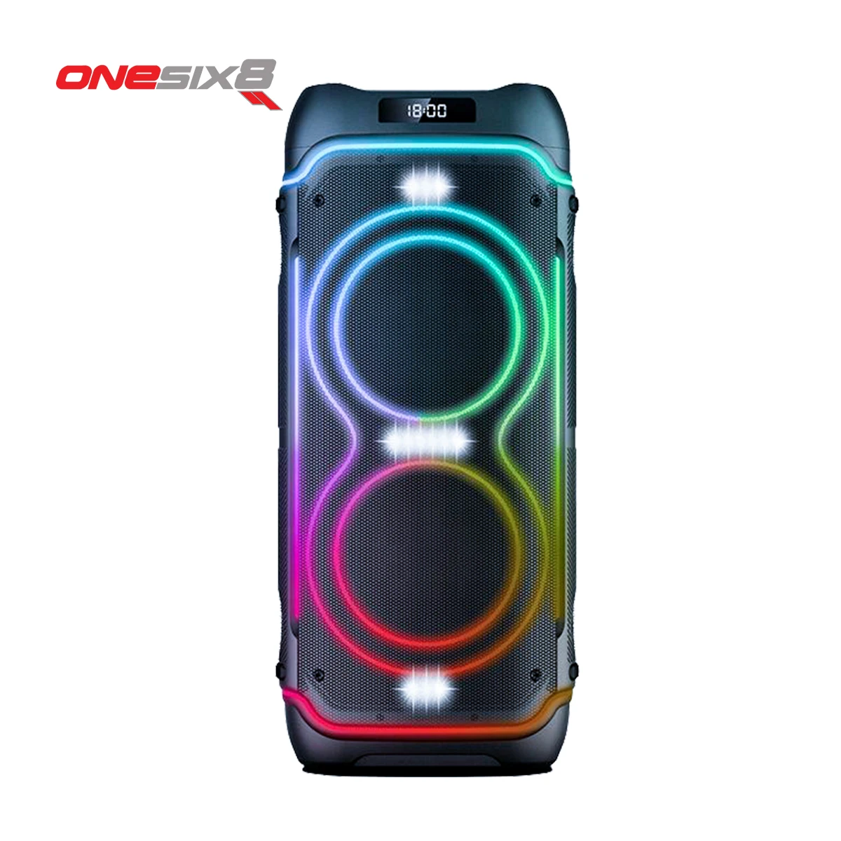 ลำโพงไร้สายพกพา PartyBox ของแท้พร้อมไฟ RGB LED สำหรับงานปาร์ตี้ดีเจและคาราโอเกะ เสียงเบสหนักแน่น