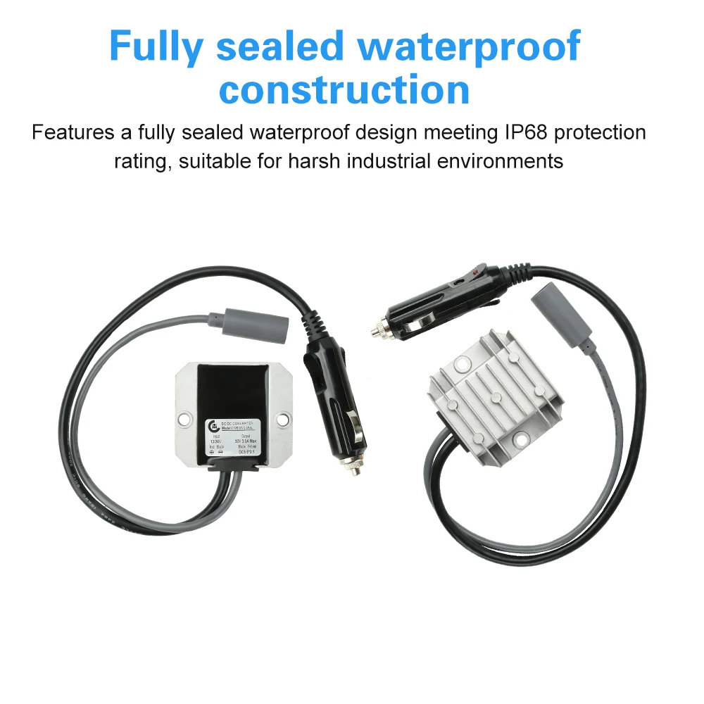 DC 12/24V to DC 30V 3.5A Step-Up Converter Module Compatible with Starlink Mini Power Adapter Car Charger Cigarette Lighter