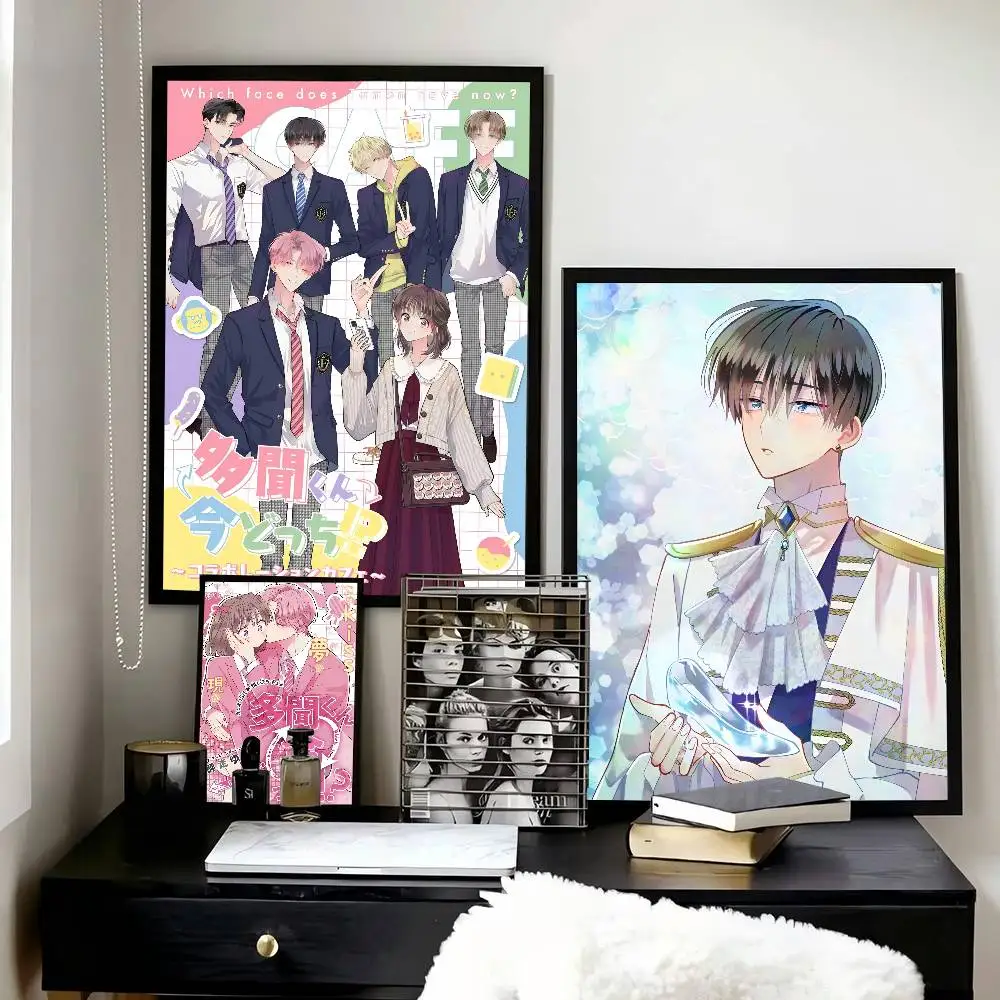 Tamon's B-Side Anime Posters High Quality Self-adhesive Wall Art Decorations Color Prints Sticky