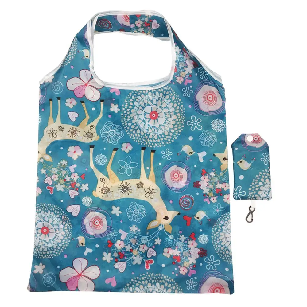 Tote Shoulder Shopping Pouch Heavy Duty Grocery Package Large Handbags Foldable Shopping Bag Eco Bags Reusable