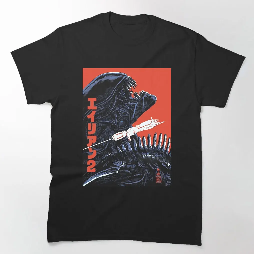 

80s vintage Horro movie Alien Graphic clothes 0731 Ripley Sacry sic fi Space Monster Xenomorph Gift T shirt All size Tops S-6XL