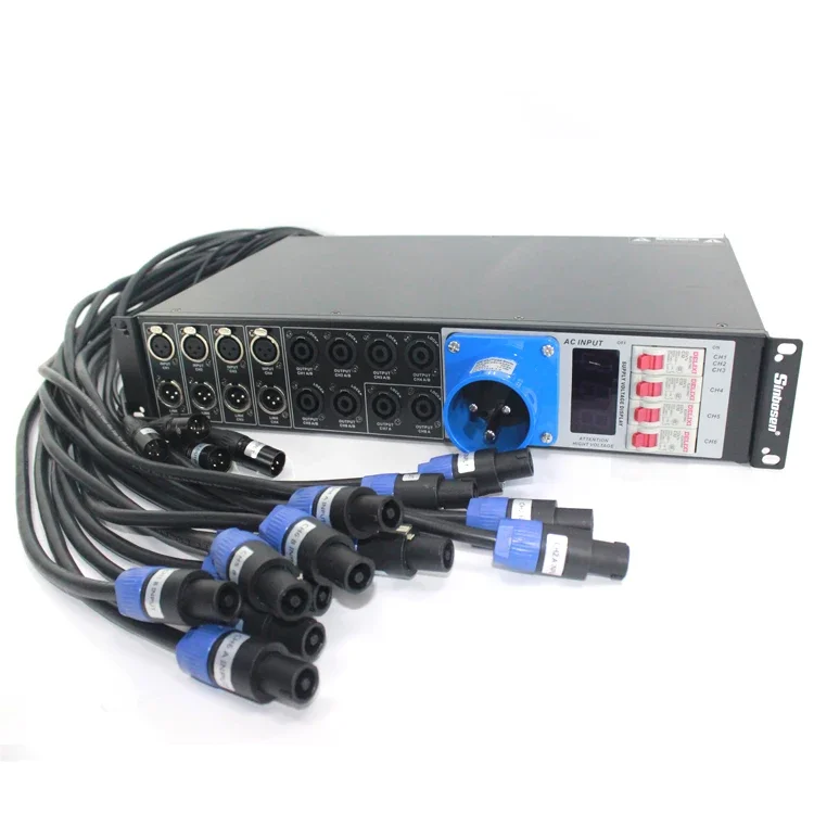 5 core / 3 core Power distribution music equipment distribution box