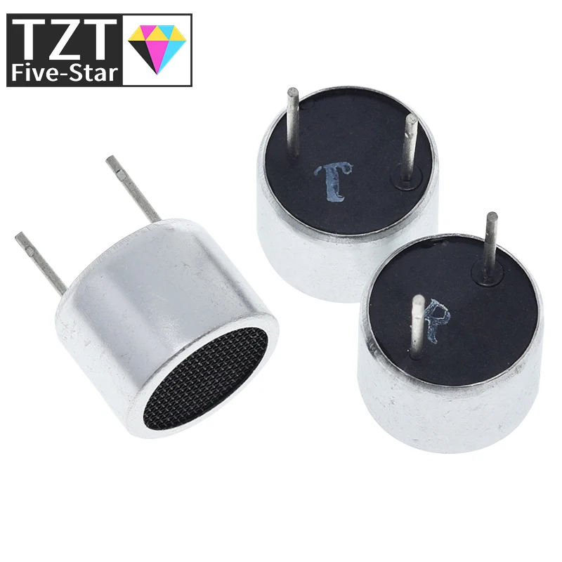 TZT 1 Pair TCT40-16R/T 40KHZ Ultrasonic Transducer Sensor 16mm Ultrasonic Probe