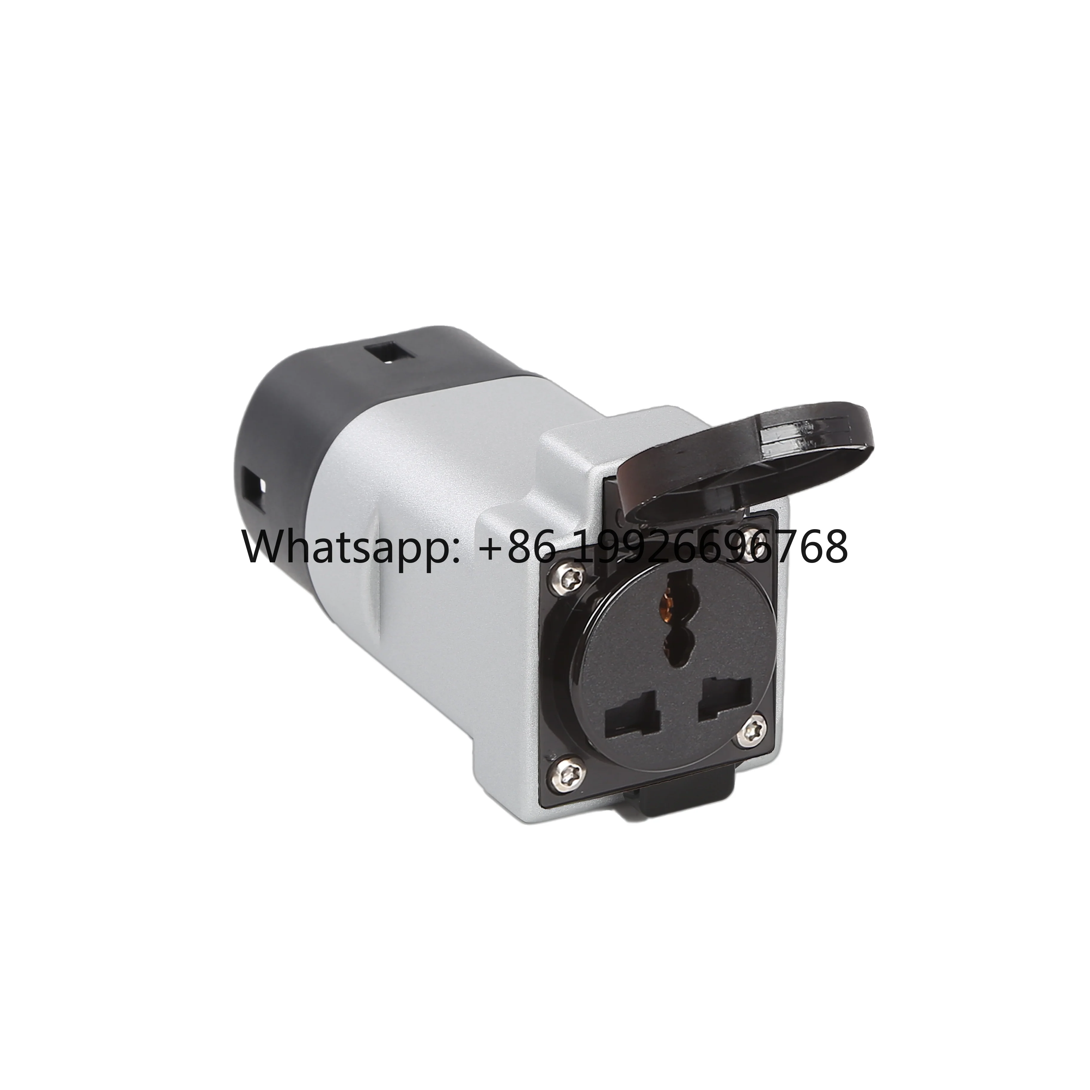 

New Type2 Vehicle V2L Discharge 16A Multi-function Charging Adapter Type2 Female to Multi-Socket Discharge Converter