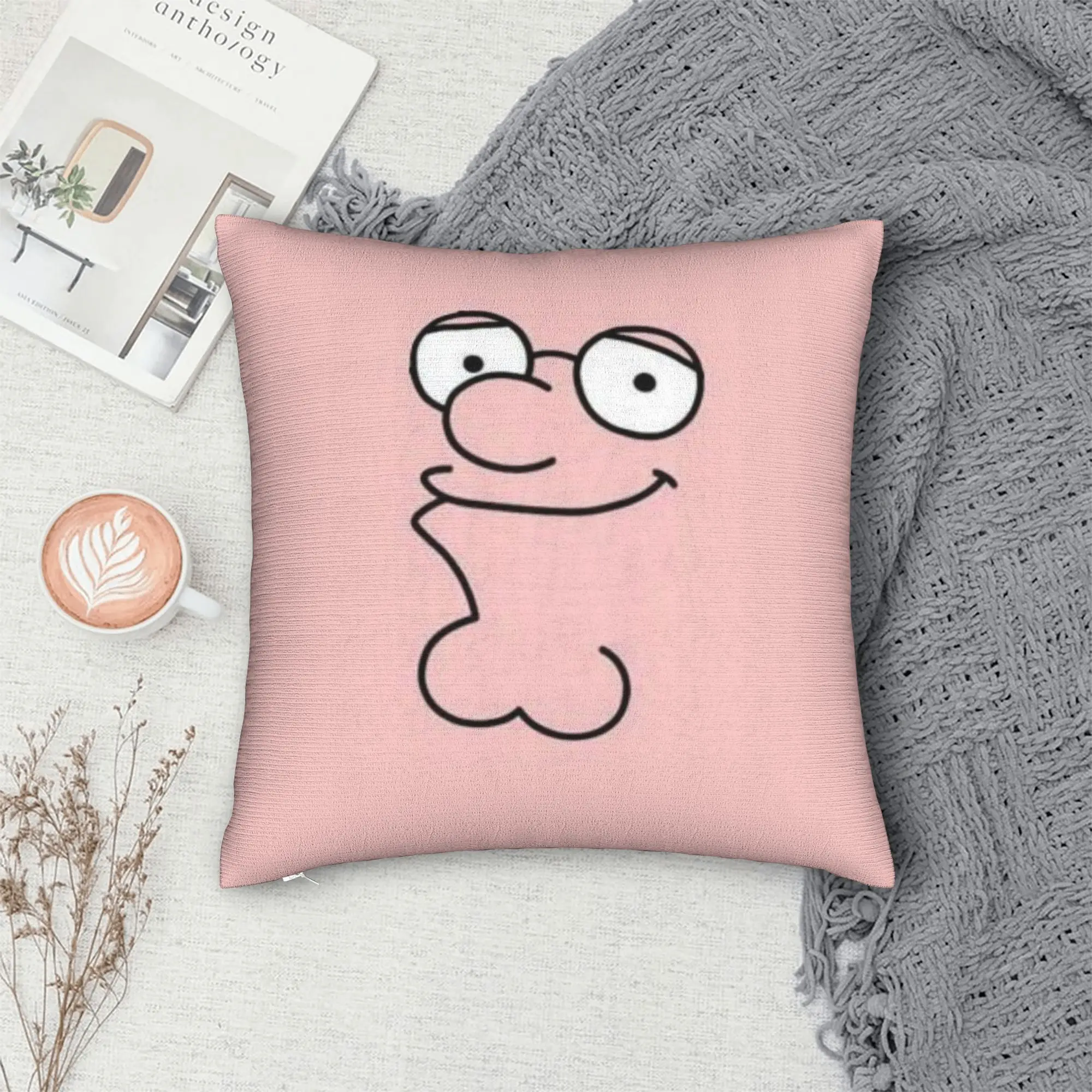 Home Decorations Familys Guys Peters Griffins Pillowcase Accessories  Pillow Cover Zipper Multiple Sizes