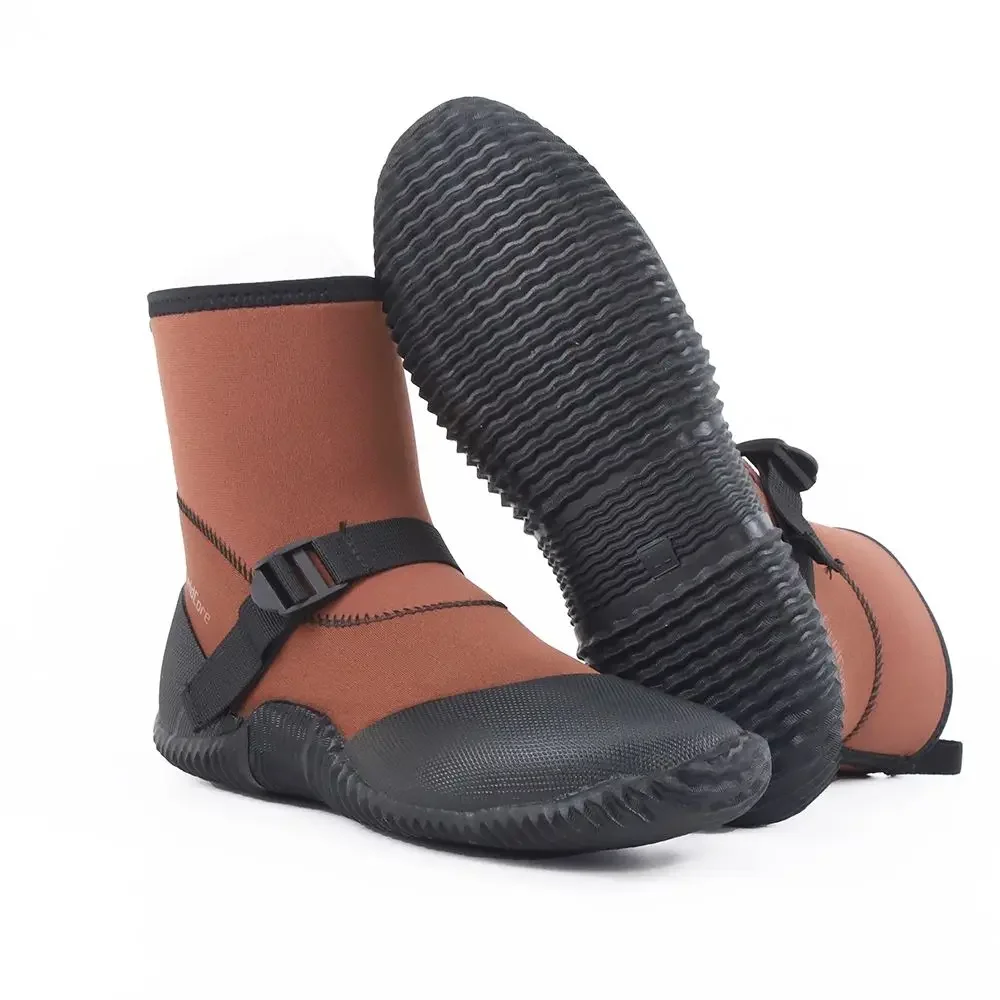 Zapatos de hombre bajos de talla grande, botas de lluvia marrones para Chef de cocina, botines de verano para hombre, cortas, resistentes al agua, nuevos, de tacón bajo, baratos