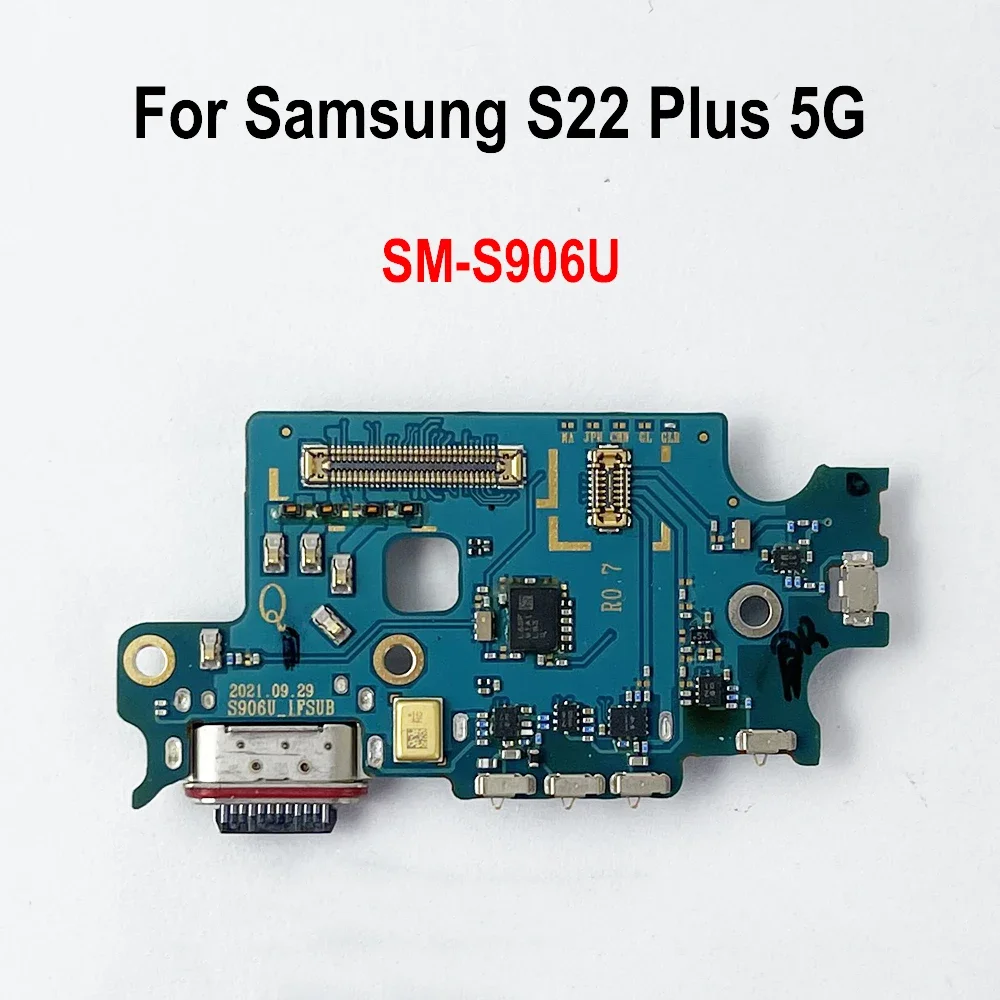 

Gefenis Charging Flex For Samsung Galaxy S22 Plus 5G SM-S906U (US Version) USB Charge Port Jack Dock Connector Charging Board