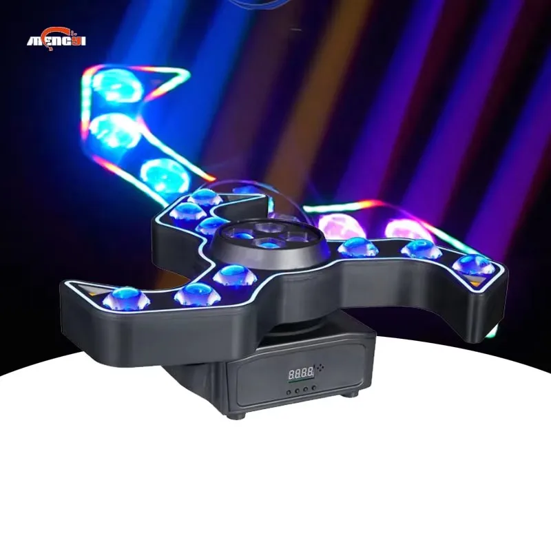 Klein cycloon LED Moving Head Laser Podiumverlichting DMX512 Control Project
