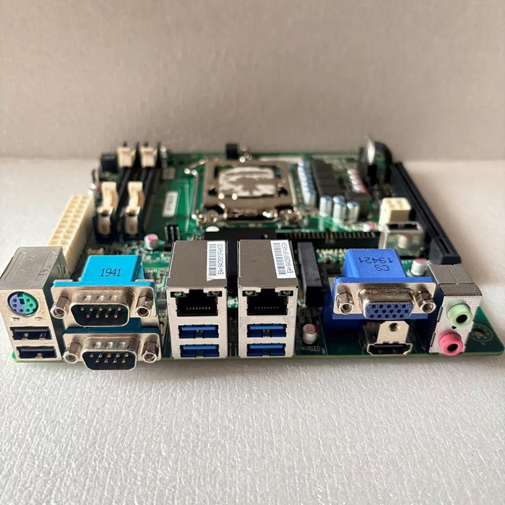

H11H4-II1 Dual port industrial control motherboard DDR4