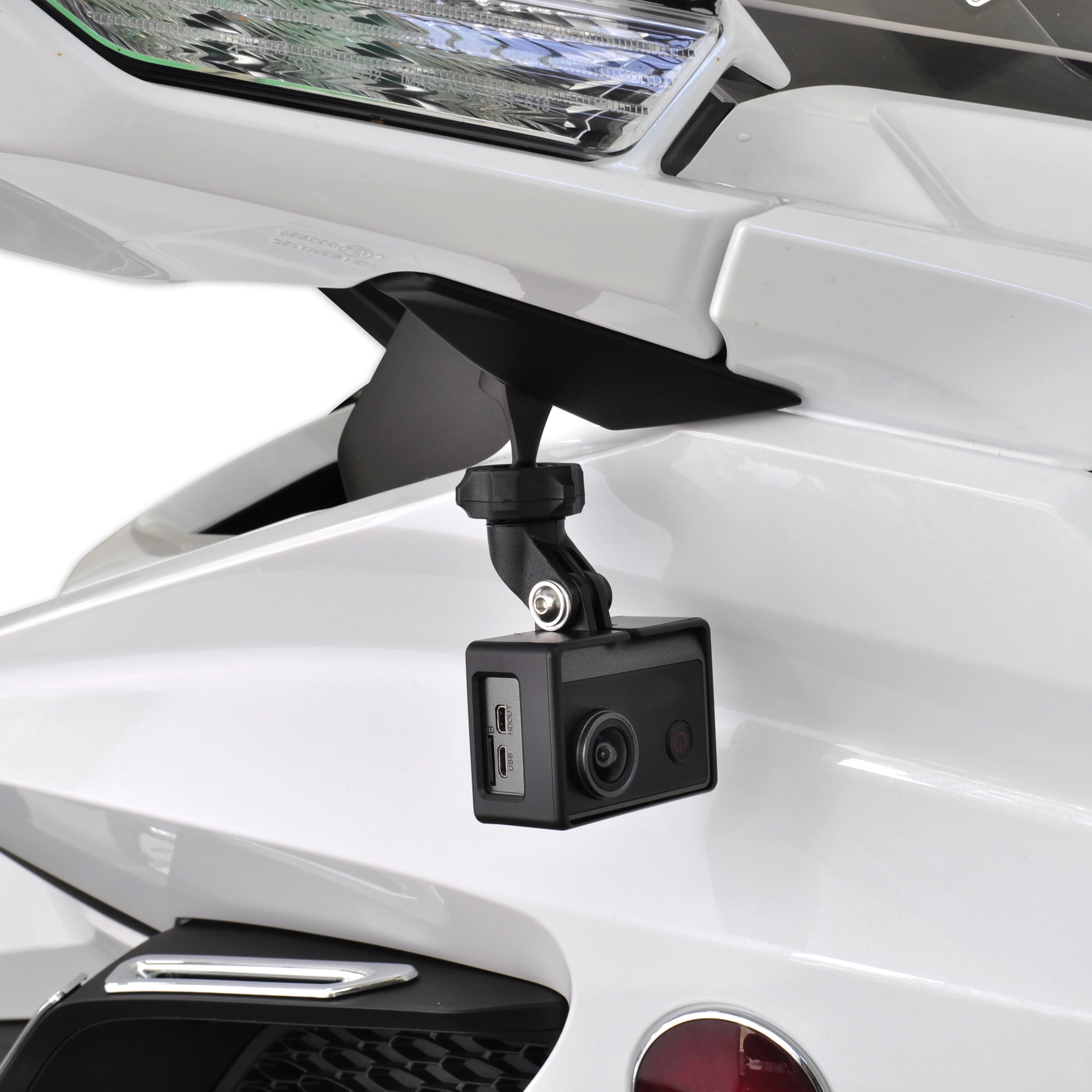 Aluminium Achteruitkijkspiegel Camera Frame Beugel Accessoire Montageset Voor Honda Gold Wing Gl1800 F6b 2018-2023 Motorfiets