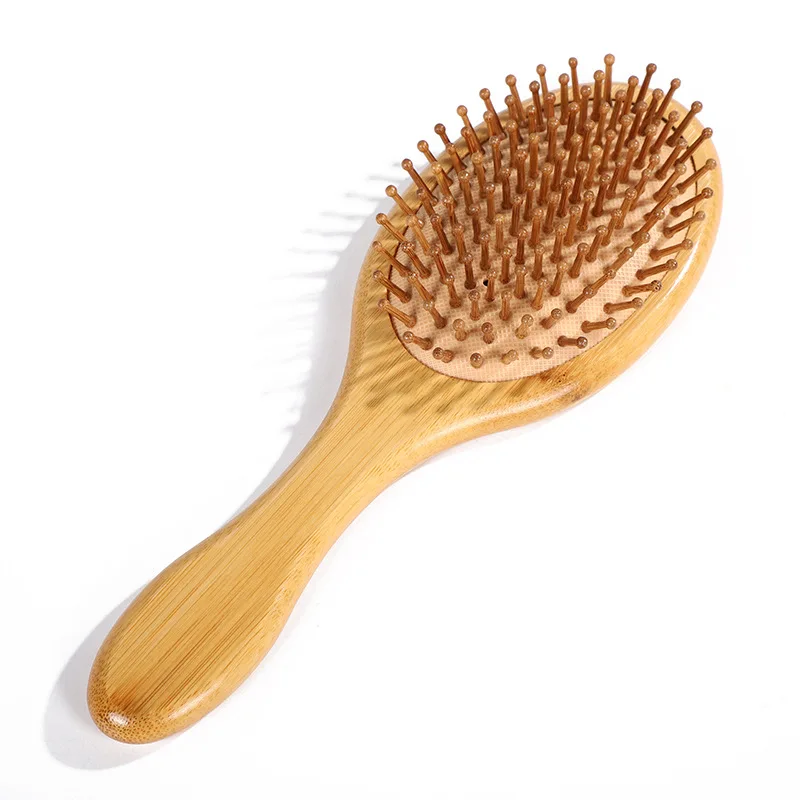 New Sdottor Wooden Bamboo Hair Brush Air Massage Comb Anti-static Scalp Combs Airbag Hairdressing Healthy Reduce Hair Loss Styli