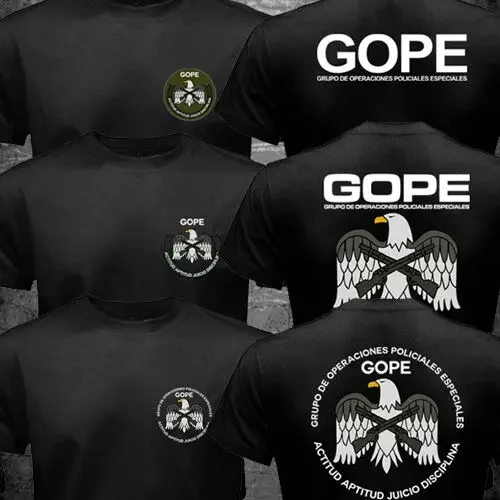 

GOPE Republic of Chile Special Force SWAT Military T-shirt Short Sleeve Casual 100% Cotton O-Neck Men Clothing
