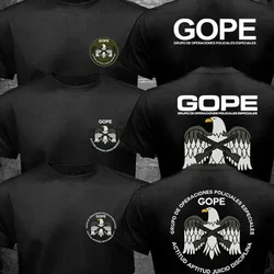 GOPE Republic of Chile Special Force SWAT Military T-shirt Short Sleeve Casual 100% Cotton O-Neck Men Clothing
