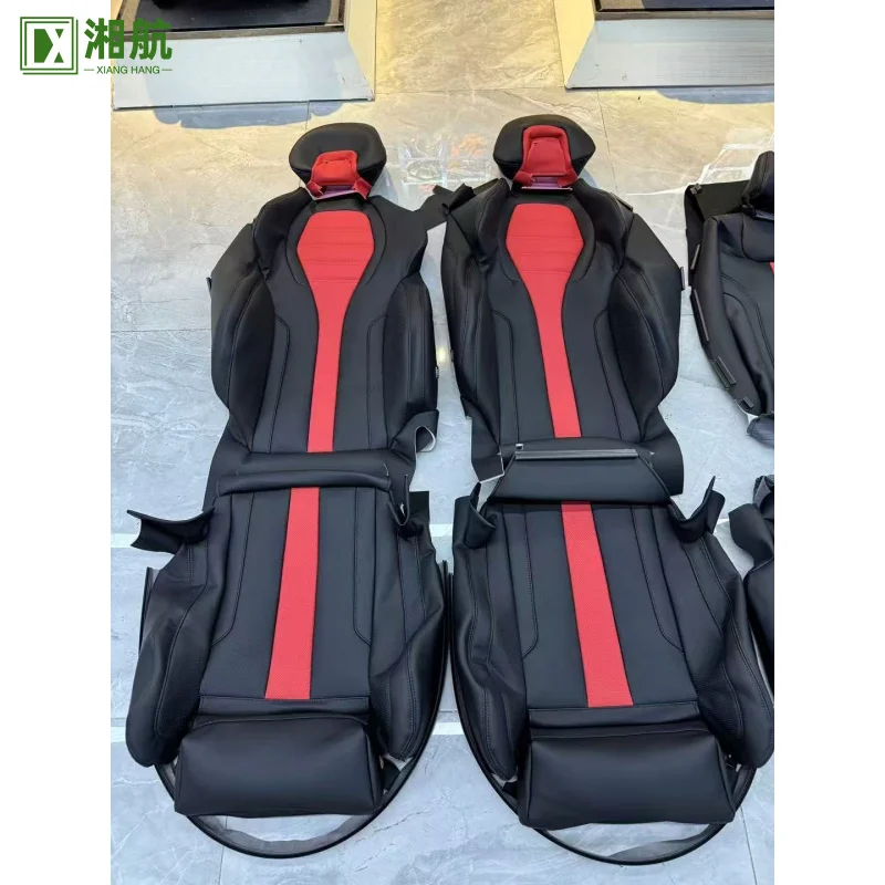 Suitable for for bmw X3 X5 X6 M3 M5 M6 Series Upgrade M Car Interior Accessories Sports Racing Bucket Seat Custom Leather Cover