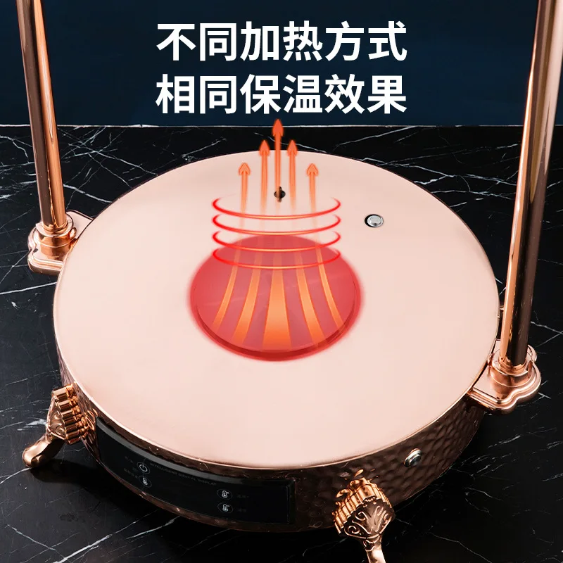 YFY  buffet insulation lamp commercial cooked food heating lamp food warming lamp hotel breakfast ceramic hot vegetable stove