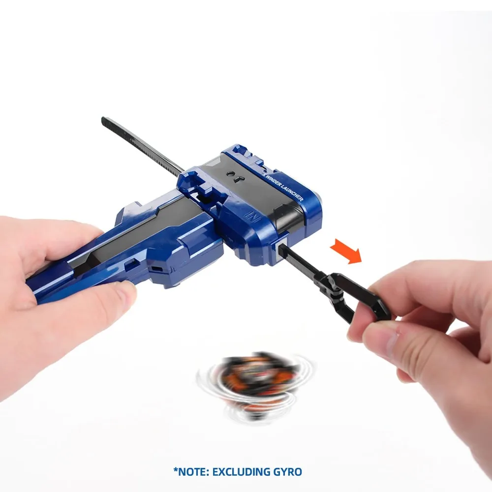 BX Shaped Winder Launcher with X Shaped Grip for Easy Control Battle Gyro Top  Accessory for Kids Boys Girls Toys Gifts