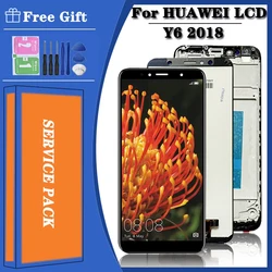 Tested For Huawei Y6 2018 LCD Display Touch Screen For Huawei Y6 Prime 2018 LCD Y62018 ATU L11 L21 L22 LX1 LX3 L31 L42