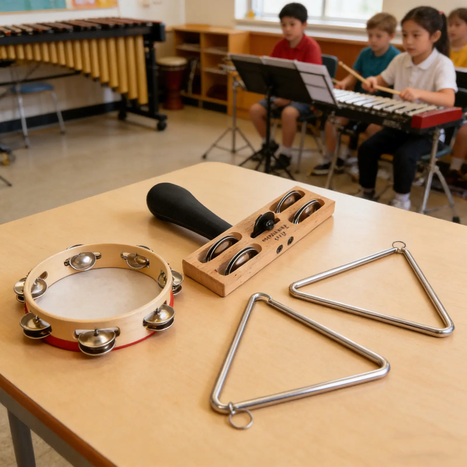 Double Row Foot Heel Shaker Tambourine with Bells for Guitar, Cajon, Folk & Band Percussion Instruments